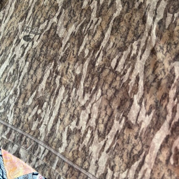 Habit 1/4 Button Snap Hoodie Pullover Camo Sweatshirt Hunting Scent Factor SZ XL - Picture 2 of 8